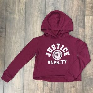 Justice active sweatshirt